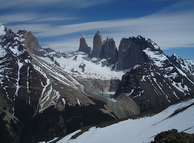 Torres del Paine cerrará temporalmente debido a nieve en rutas